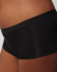 BLACK - Cotton Boyshort Panty | Soma