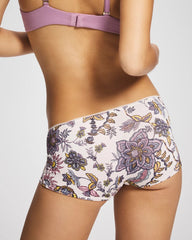 PAISLEY SPLENDOR M CHAMP - Lace Boyshort Panty | Soma