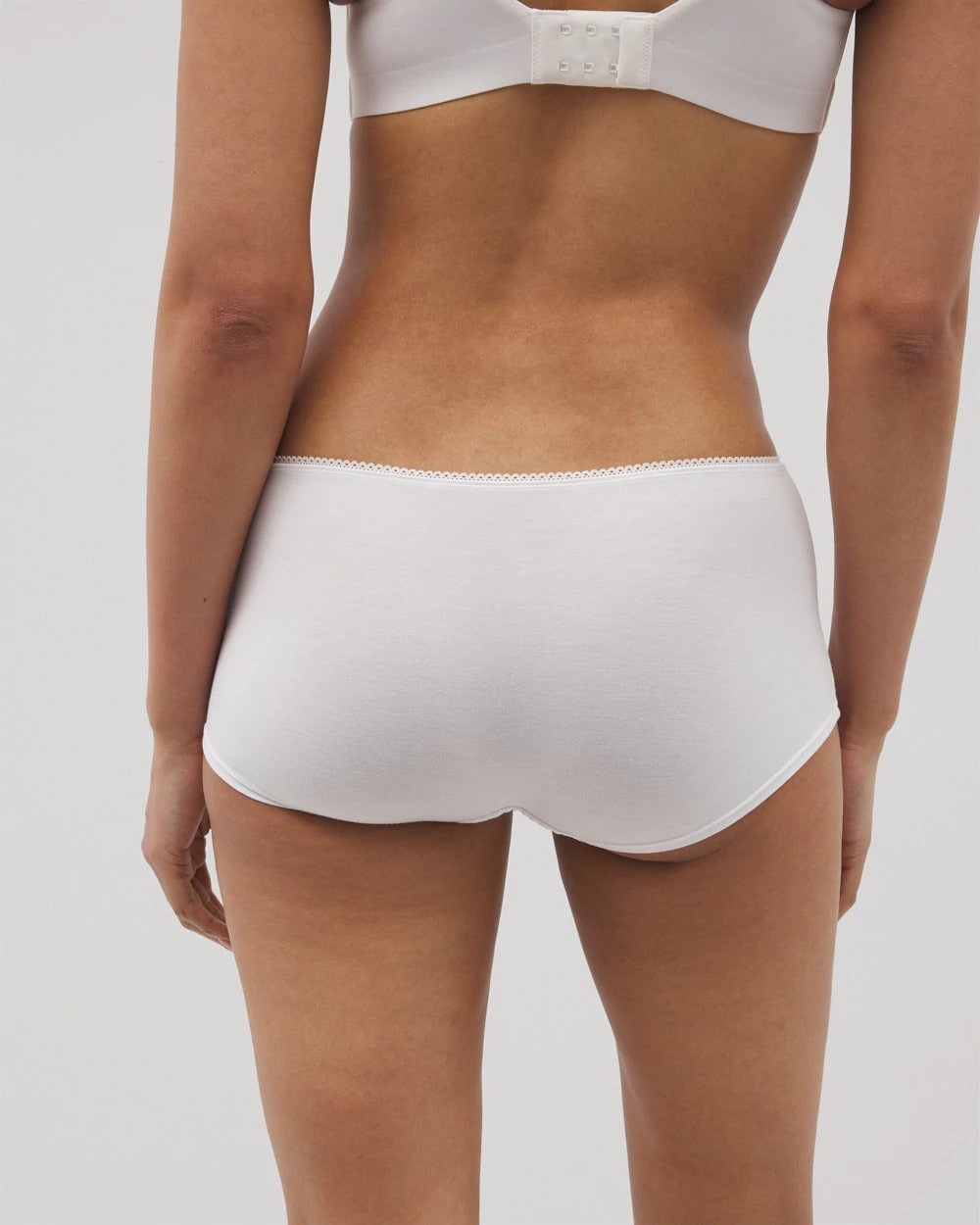 OPTIC WHITE - Lace Boyshort Panty | Soma