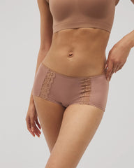 WARM SIENNA - Lace Boyshort Panty | Soma