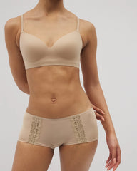 WARM AMBER - Lace Boyshort Panty | Soma
