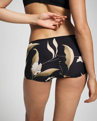 MYSTIC BLOOMS MINI BLACK - Edge Boyshort Panty | Soma