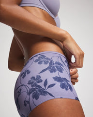 REFLECTION BLOOMS M LAV - Edge Boyshort Panty | Soma
