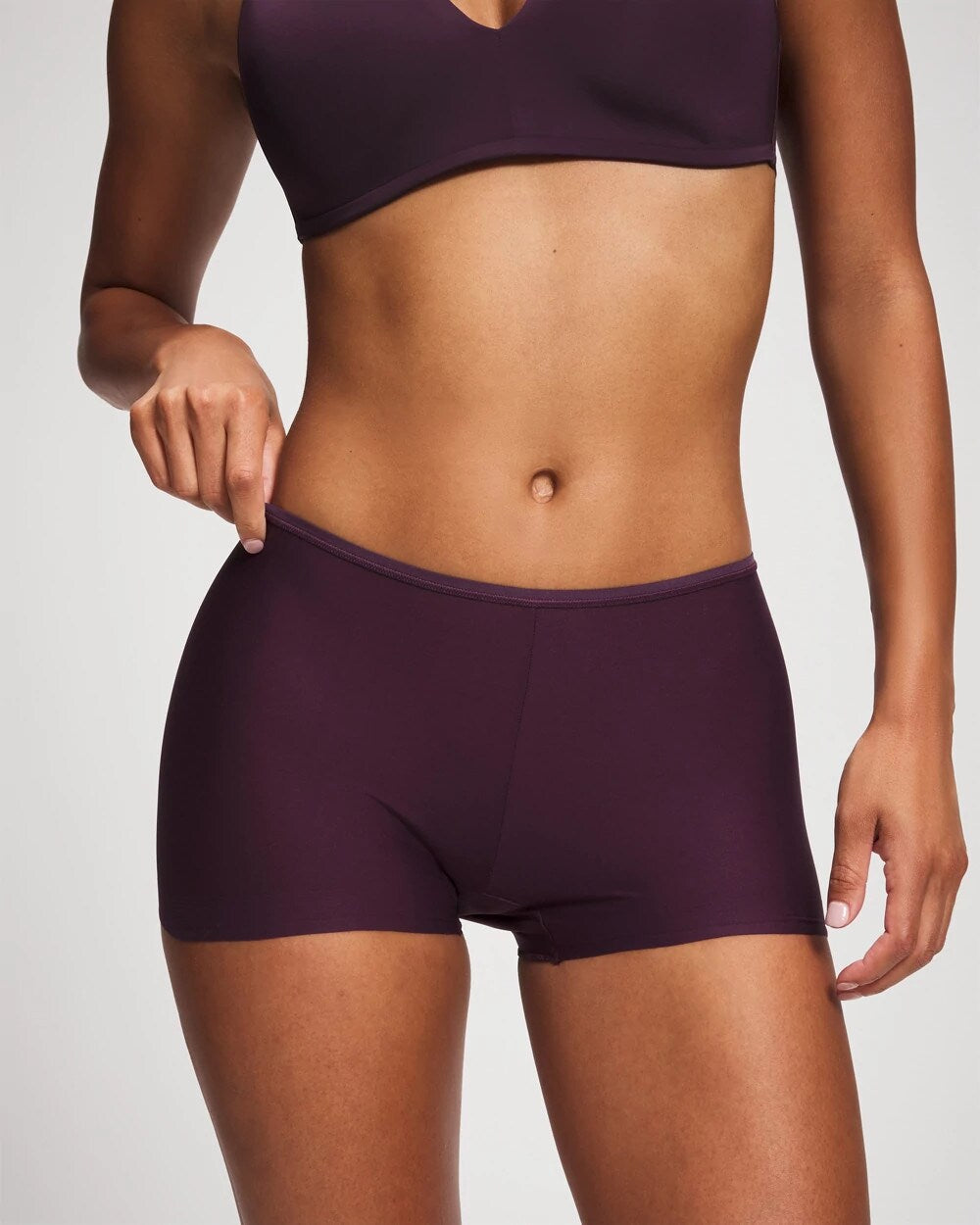 PLUM PERFECT - Edge Boyshort Panty | Soma
