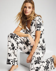 REFLECTION BLOOMS CHAMP - Printed Pajama Pants | Soma