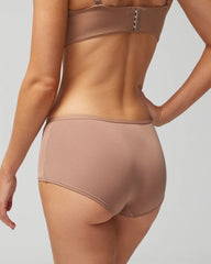 WARM SIENNA - Boyshort Panty with Enchanting Lace | Soma