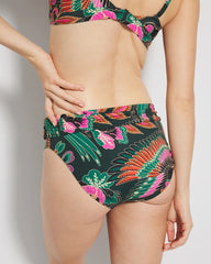 PARROT-ISE LUSH EMERALD - Covertible Bikini Bottom | Soma