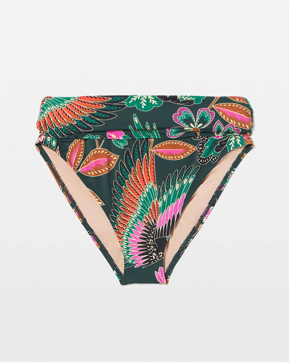 PARROT-ISE LUSH EMERALD - Covertible Bikini Bottom | Soma