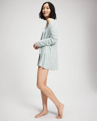GREEN MIST - Pointelle Pajama Cardi | Soma
