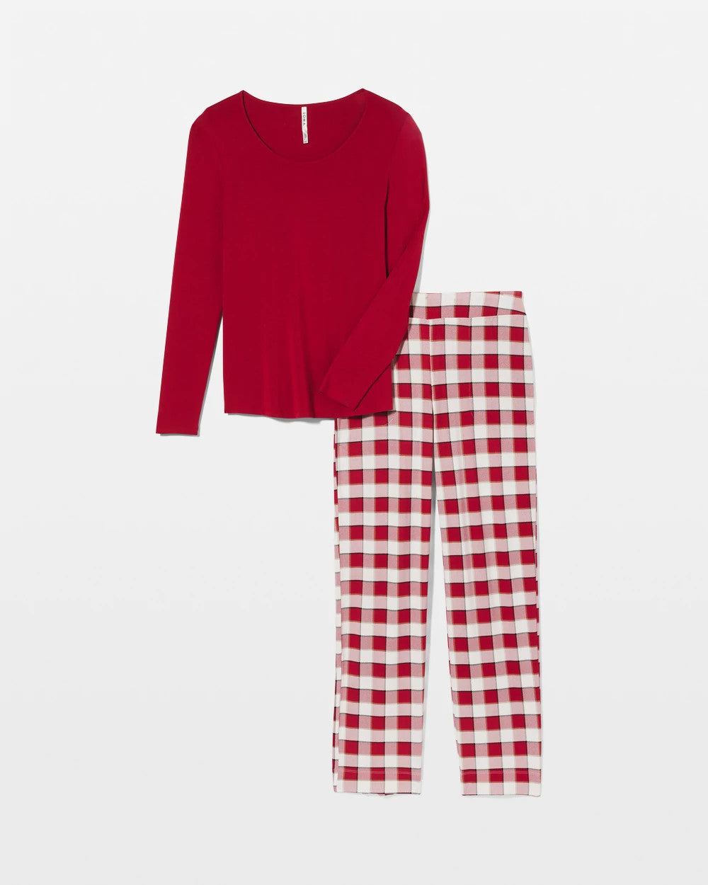 DREAMSCAPE PLAID CHAMP - Packaged Long-Sleeve Pant Pajama Set | Soma