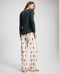 MERRY MIXES CHAMP - Packaged Long-Sleeve Pant Pajama Set | Soma