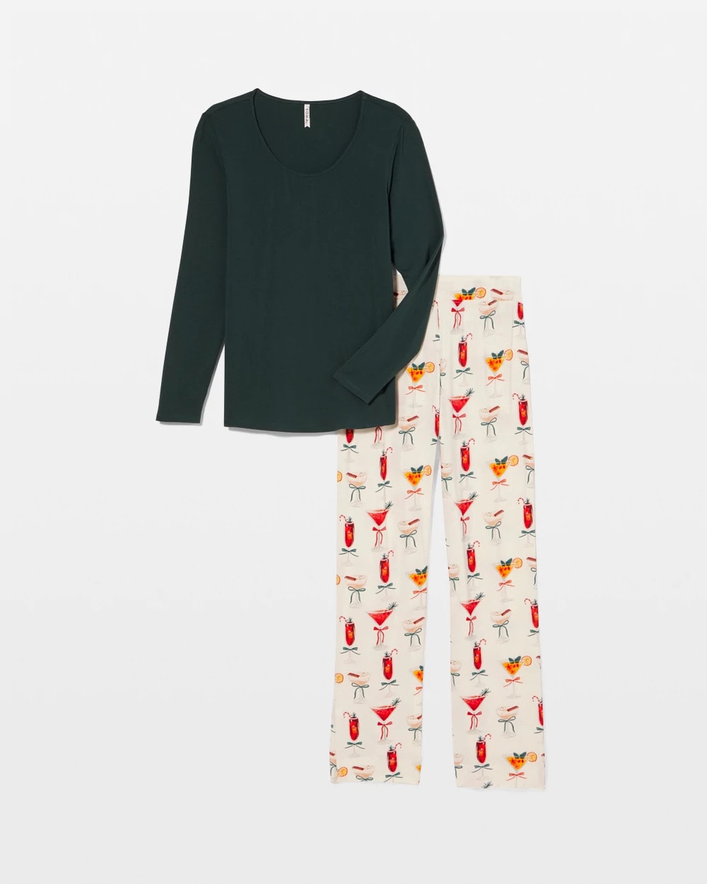 MERRY MIXES CHAMP - Packaged Long-Sleeve Pant Pajama Set | Soma