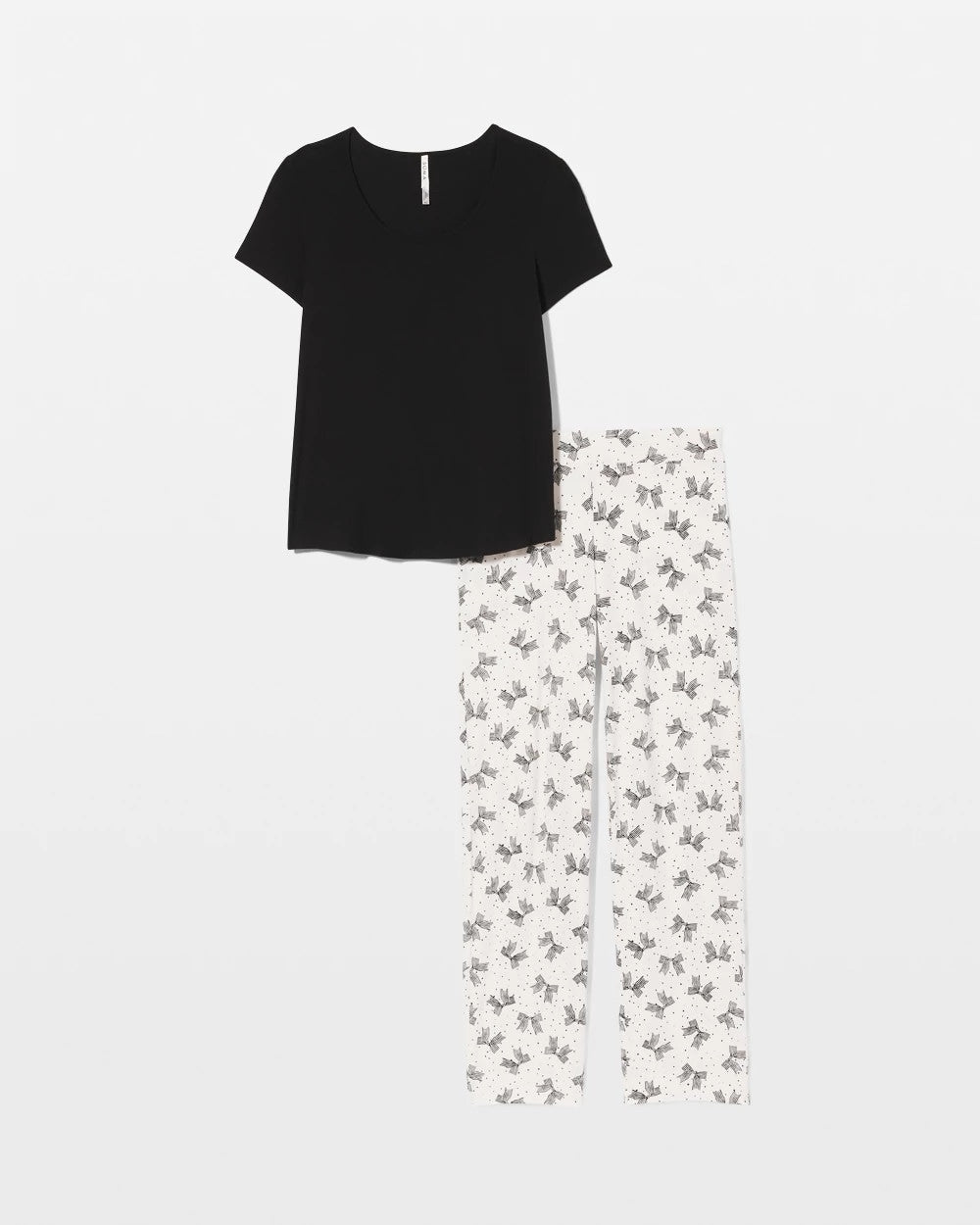 THATS A WRAP CHAMP MICRO - Packaged Short-Sleeve Pant Pajama Set | Soma