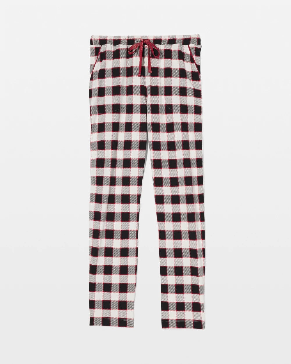 DREAMSCAPE PLAID BLACK - Ankle Pajama Pant | Soma