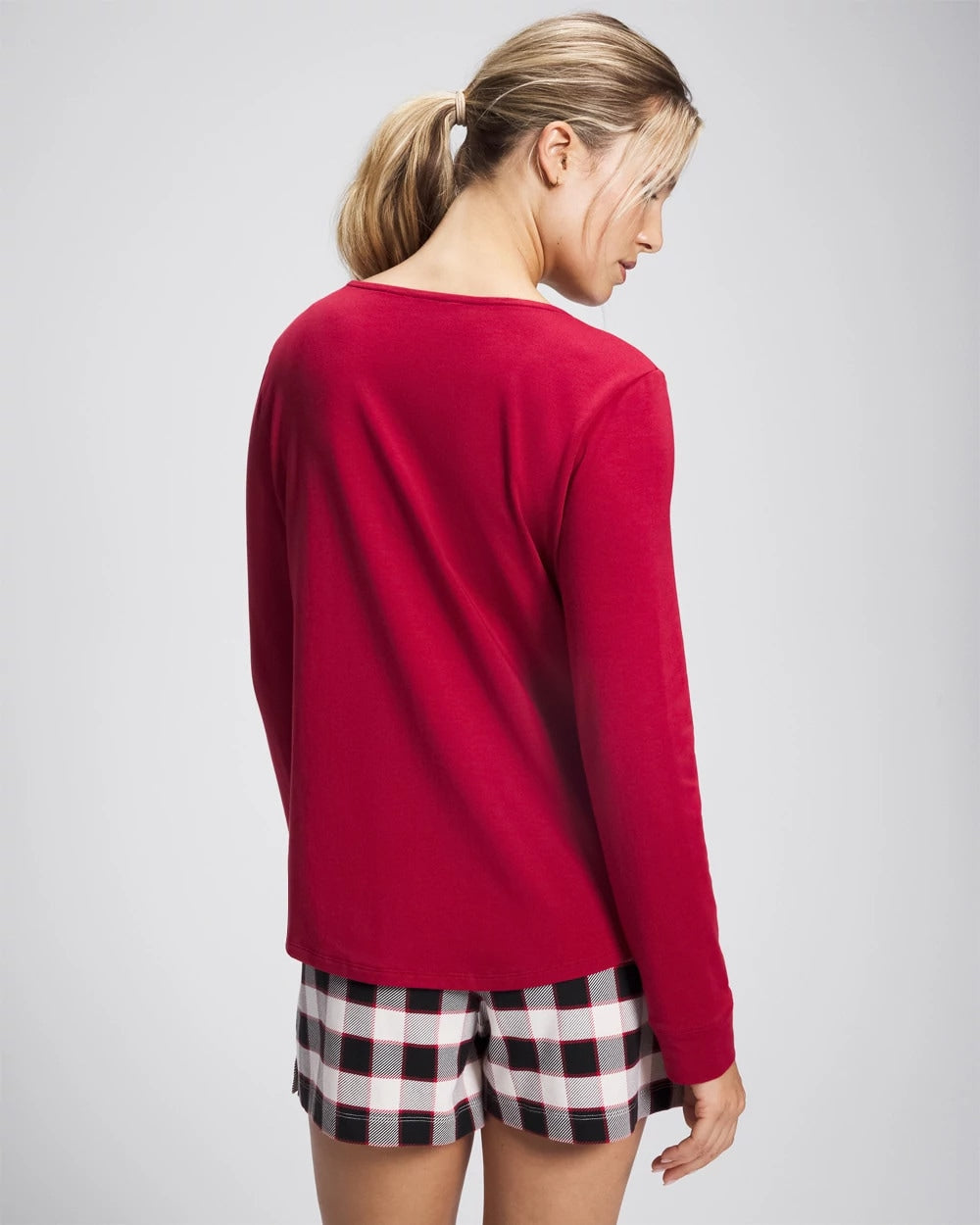 PAINT THE TOWN RED - Long Sleeve Pajama Top | Soma