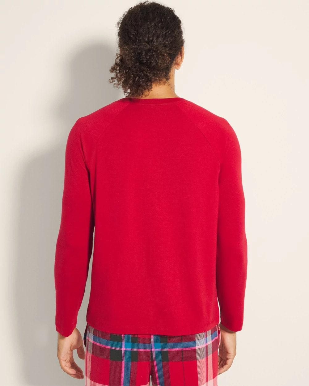 PAINT THE TOWN RED - Men's Henley Pajama Top | Soma
