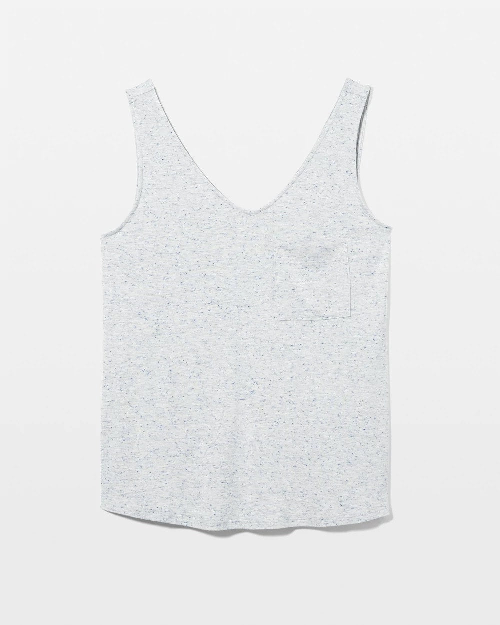BLUE SLUB - Slub V-Neck Pajama Tank | Soma