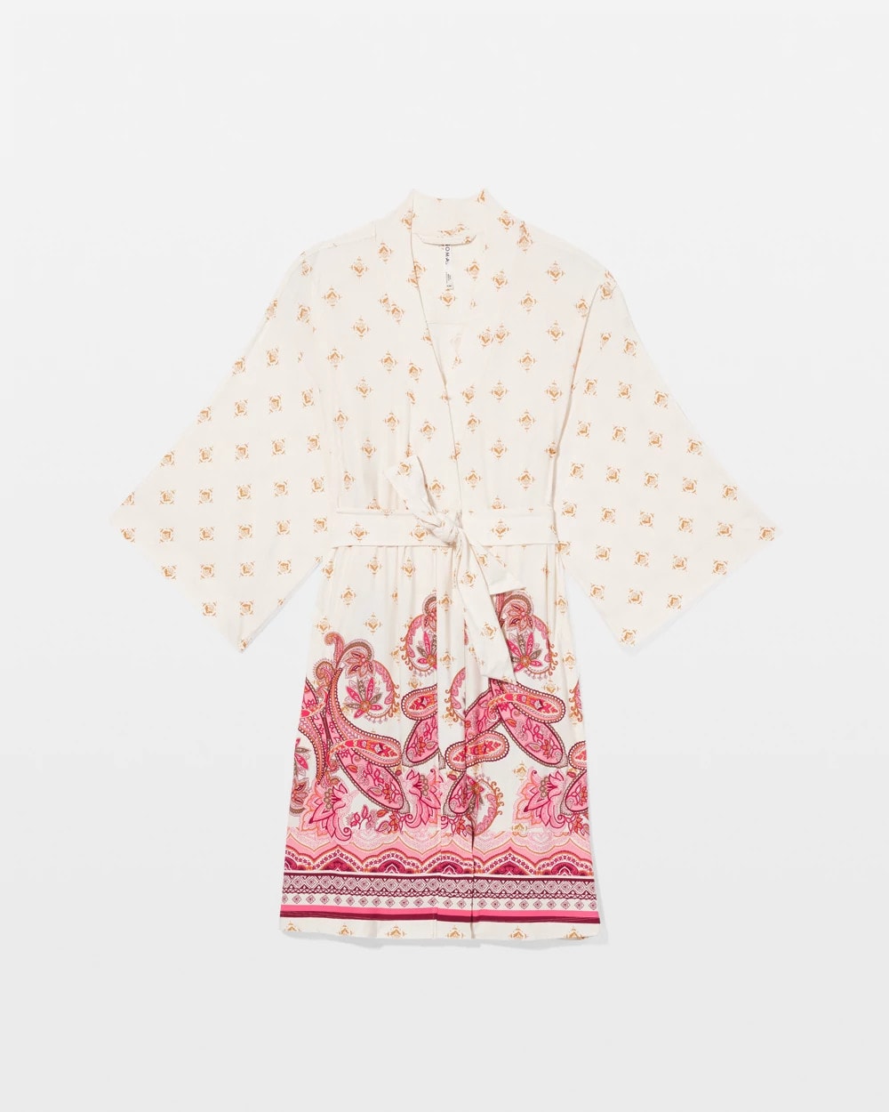KASHMIR PAISLEY PLCD CH - Kimono Short Robe | Soma