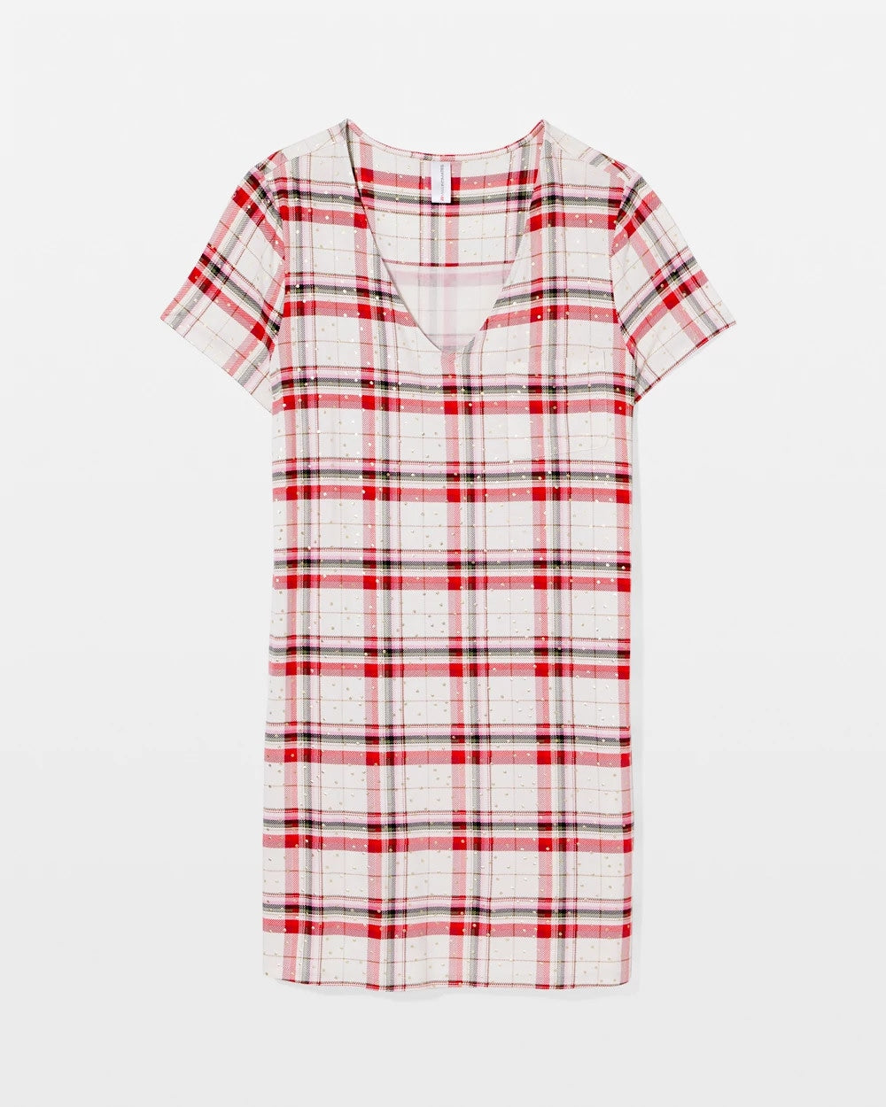 TARTAN TEXTILE CHAMP - Short Sleeve Sleepshirt | Soma