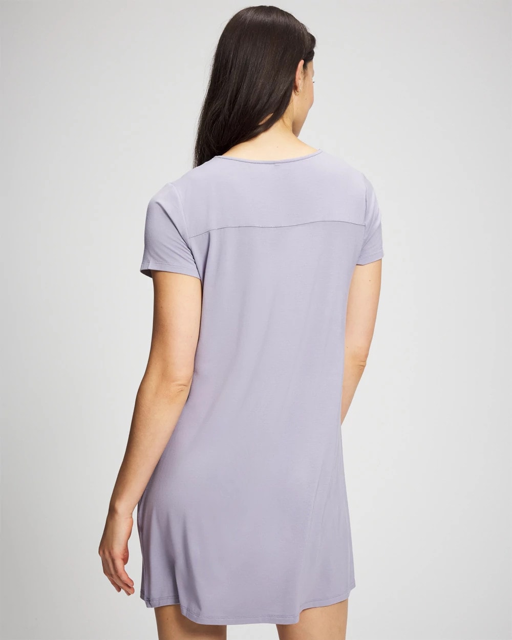 LAVENDER CLOUD - Short Sleeve Sleepshirt | Soma