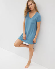 BLUE HEAVEN - Short Sleeve Sleepshirt | Soma