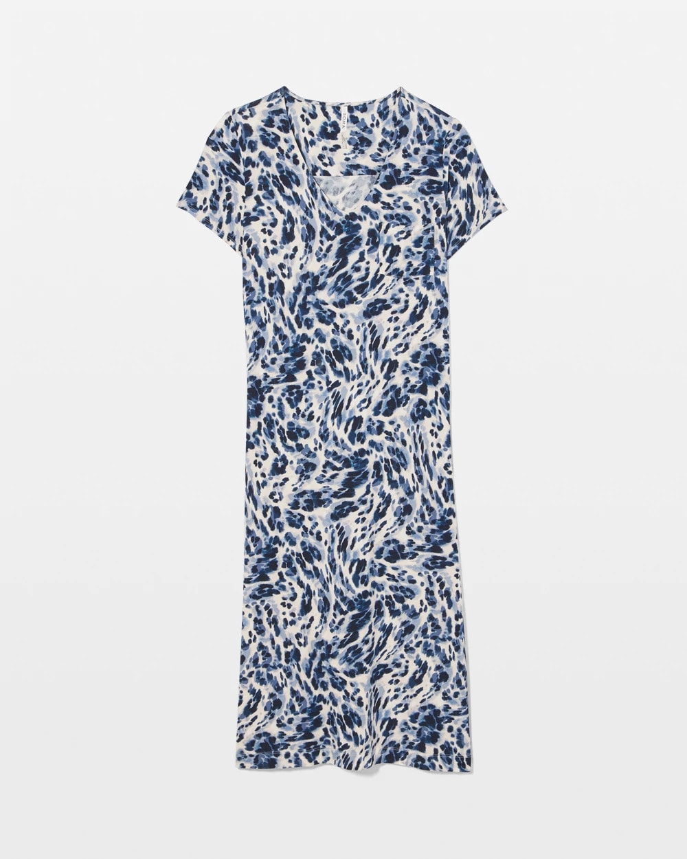 LOVELIEST LEOPARD PARCH M - Short Sleeve Long Sleepshirt | Soma