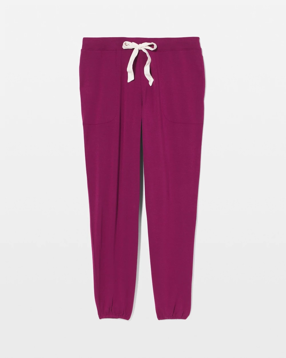 POMEGRANATE WINE - Banded Ankle Pajama Pant | Soma