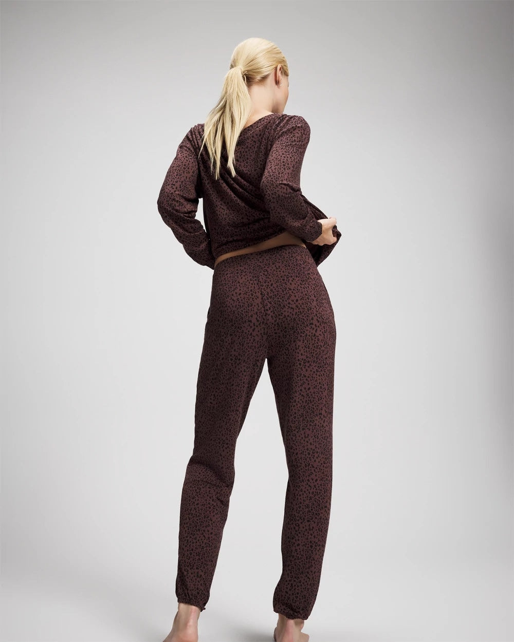 HOT SPOT MOCHA - Banded Ankle Pajama Pant | Soma