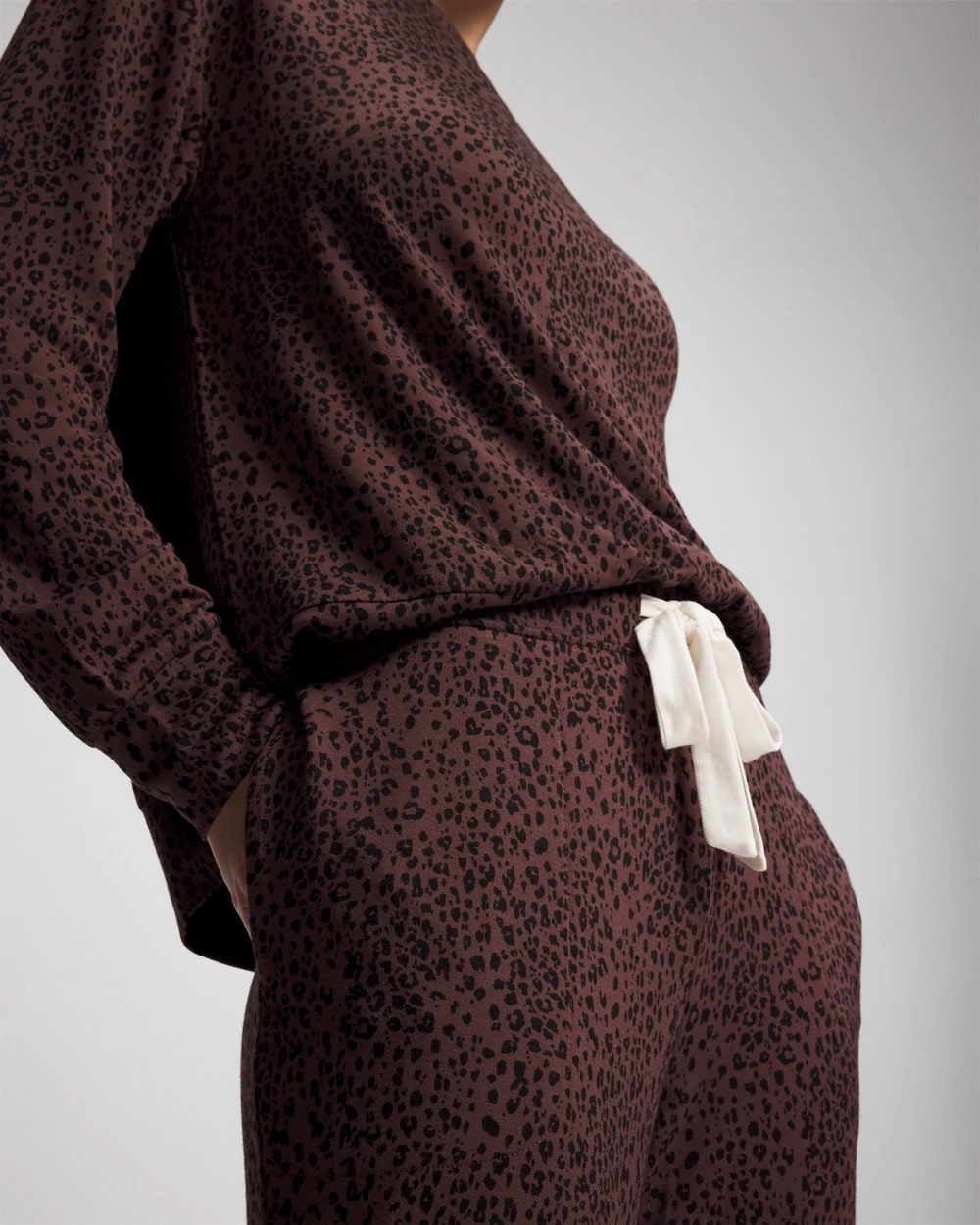 HOT SPOT MOCHA - Banded Ankle Pajama Pant | Soma