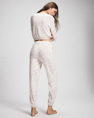 ZEBRA ZEN GRAY GLASS - Banded Ankle Pajama Pant | Soma