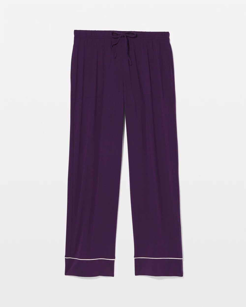 BLACKBERRY - Solid Piped Pajama Pant | Soma