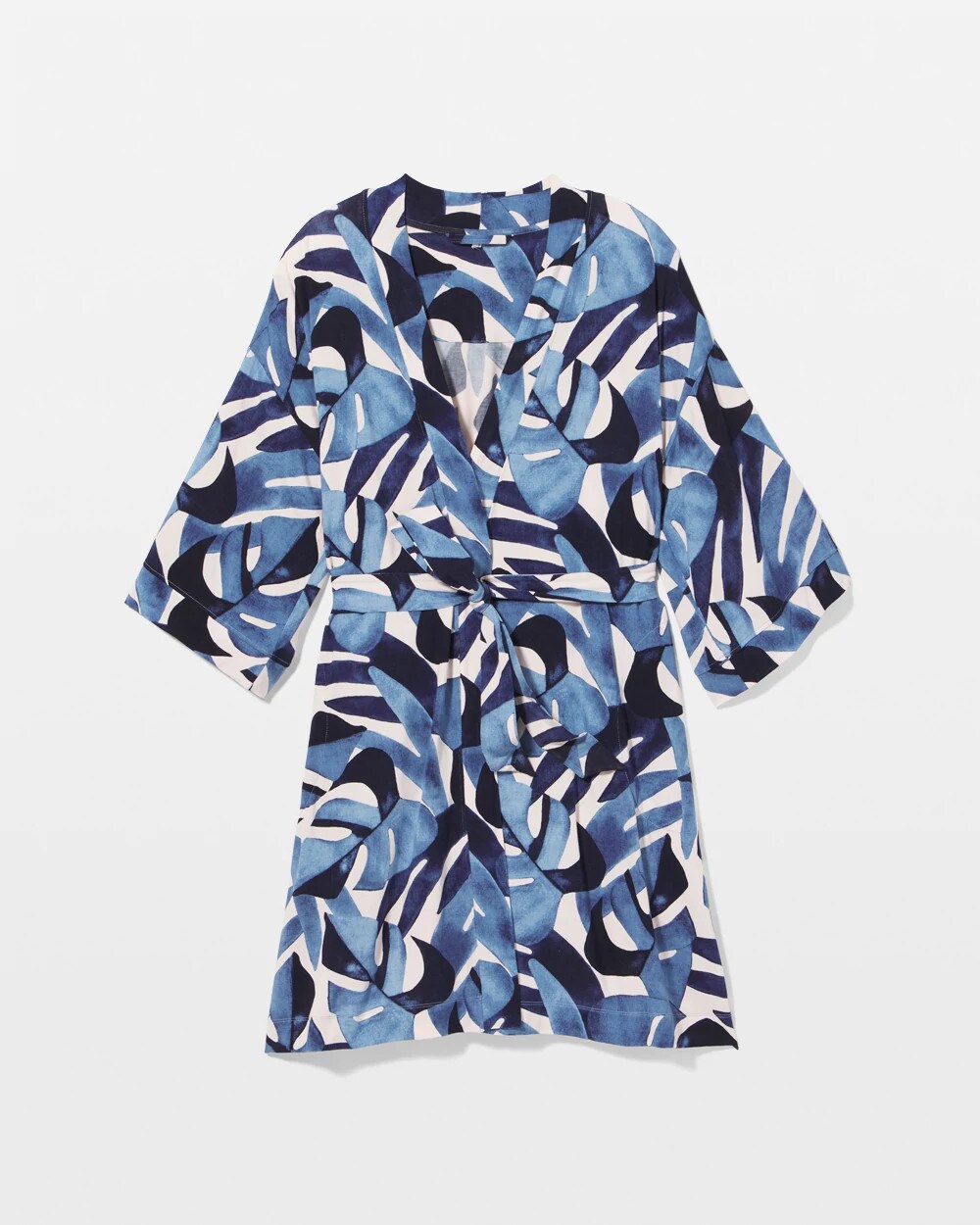TROPICAL BREEZE SKY - Short Robe | Soma