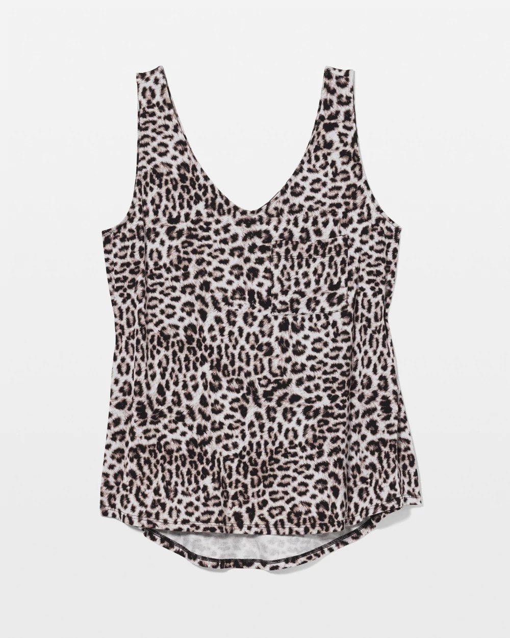 DIVINE LEOPARD TAUPE - V-Neck Pajama Tank | Soma