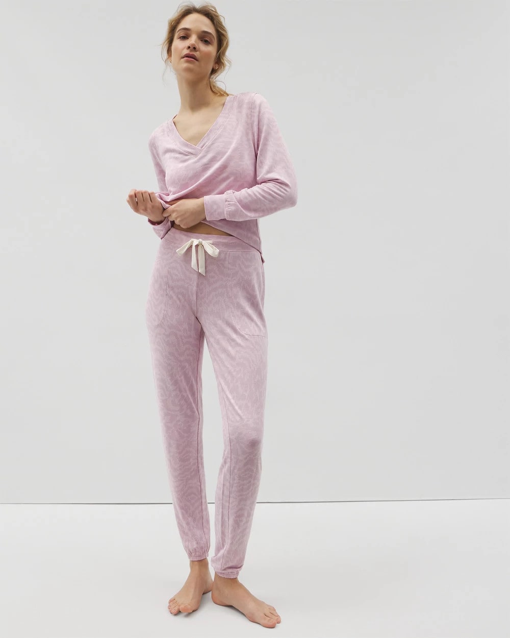 CANT BE TAMED LILAC - Banded Ankle Pajama Pant | Soma