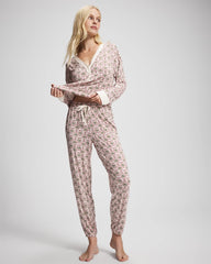 PATTERNED PIECES CHAMP - Banded Ankle Pajama Pant | Soma