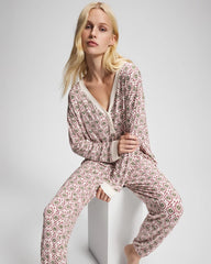 PATTERNED PIECES CHAMP - Banded Ankle Pajama Pant | Soma