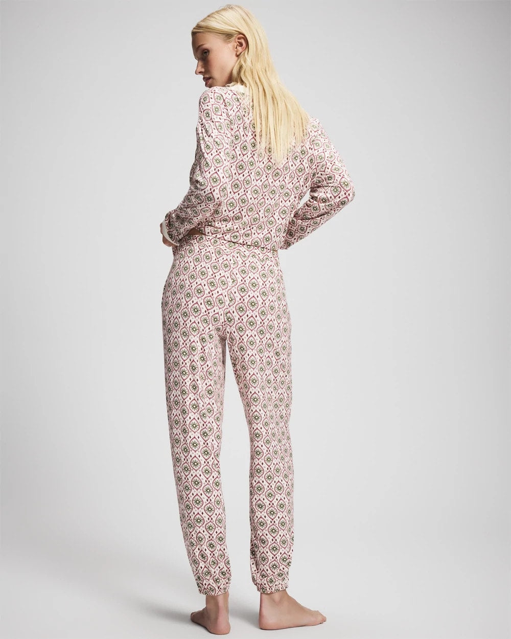 PATTERNED PIECES CHAMP - Banded Ankle Pajama Pant | Soma
