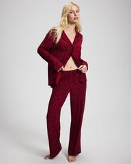 FELINE PAINT THE TOWN RED - Printed Pajama Pant | Soma