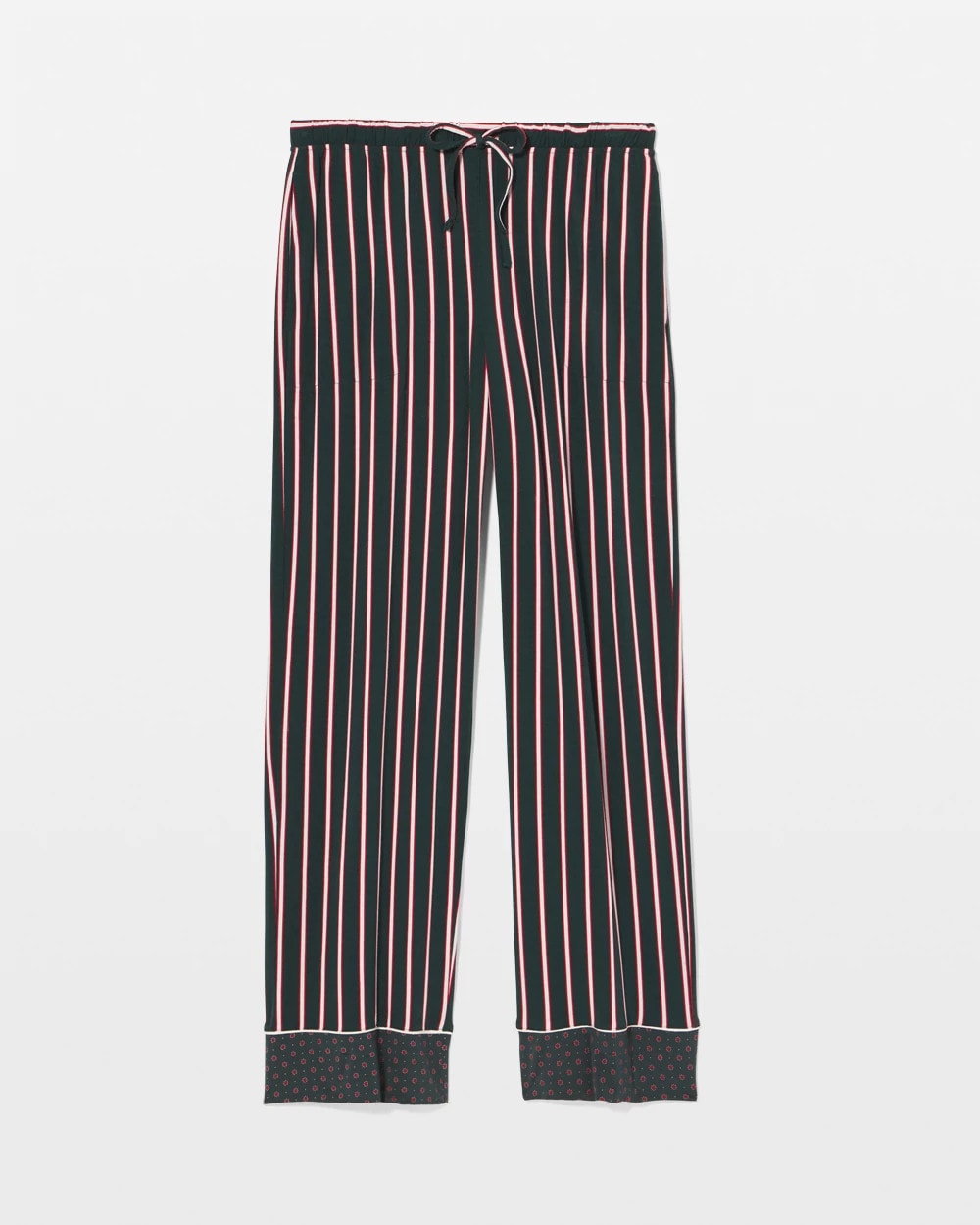 MIDNIGHT STRIPE GREEN JOL - Printed Pajama Pant | Soma