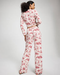 ENCHANTED TOILE CHAMPAGNE - Printed Pajama Pant | Soma