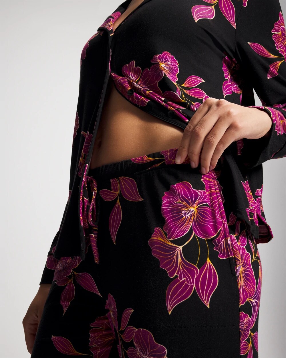 GILDED BLOOMS MAGENTA - Printed Pajama Pant | Soma