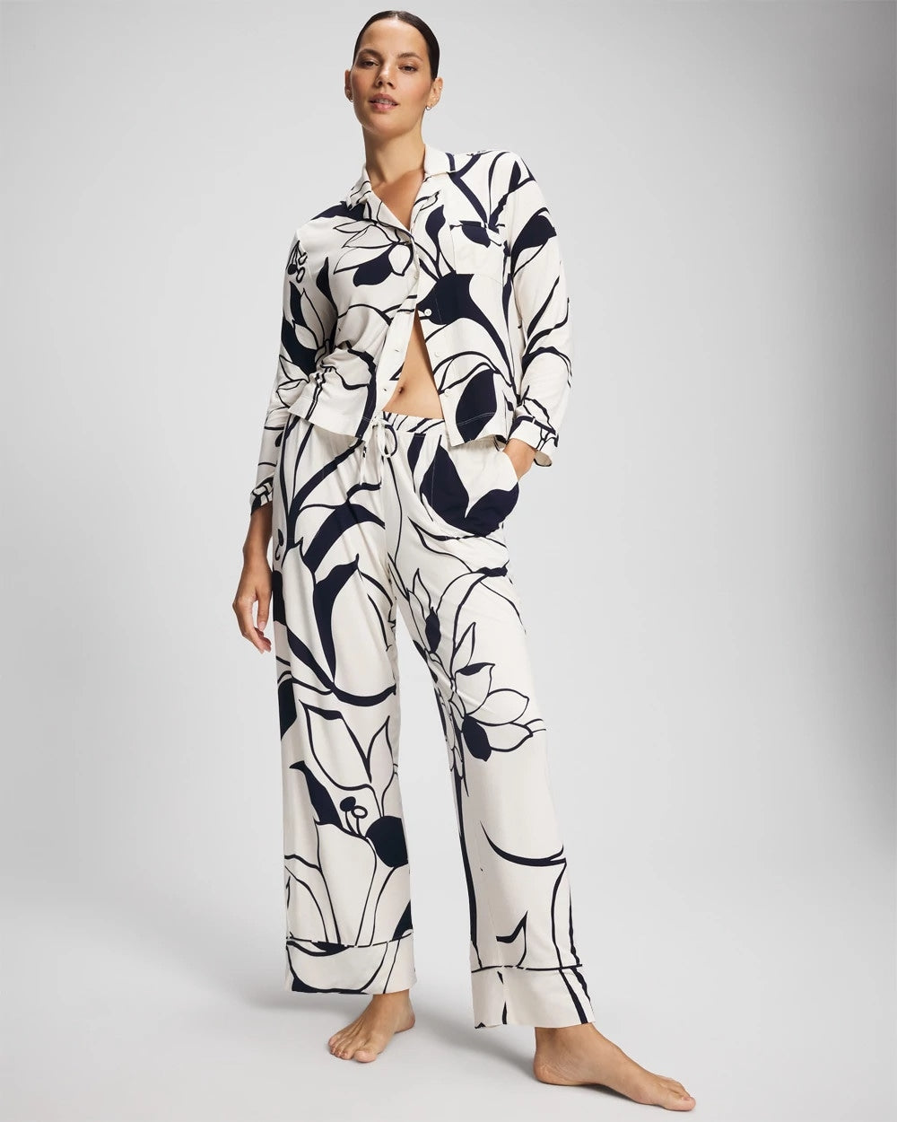 NOUVEAU FLORA CHAMP - Printed Pajama Pant | Soma