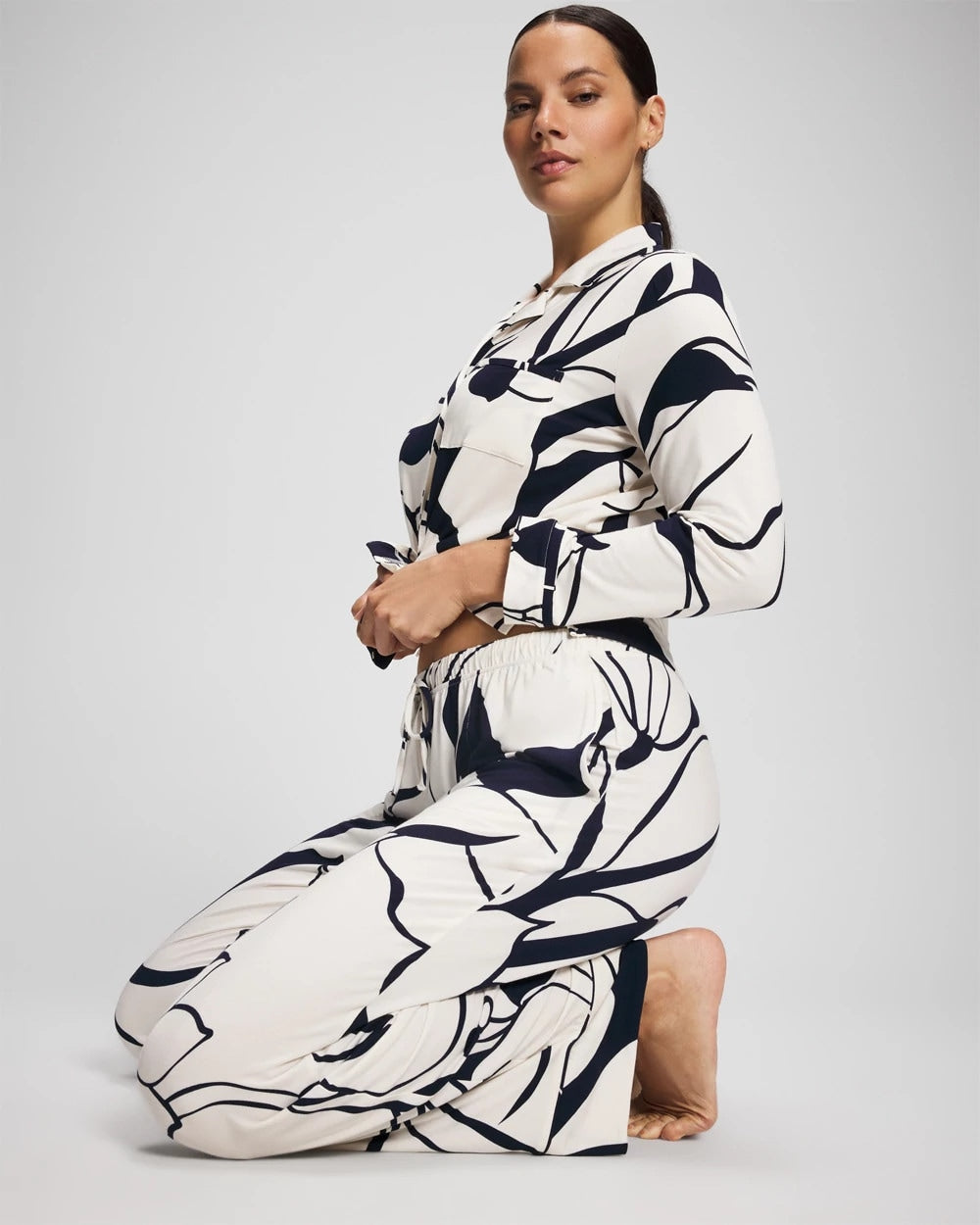 NOUVEAU FLORA CHAMP - Printed Pajama Pant | Soma