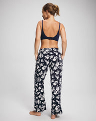 SERENITY PETALS NAVY - Printed Pajama Pant | Soma