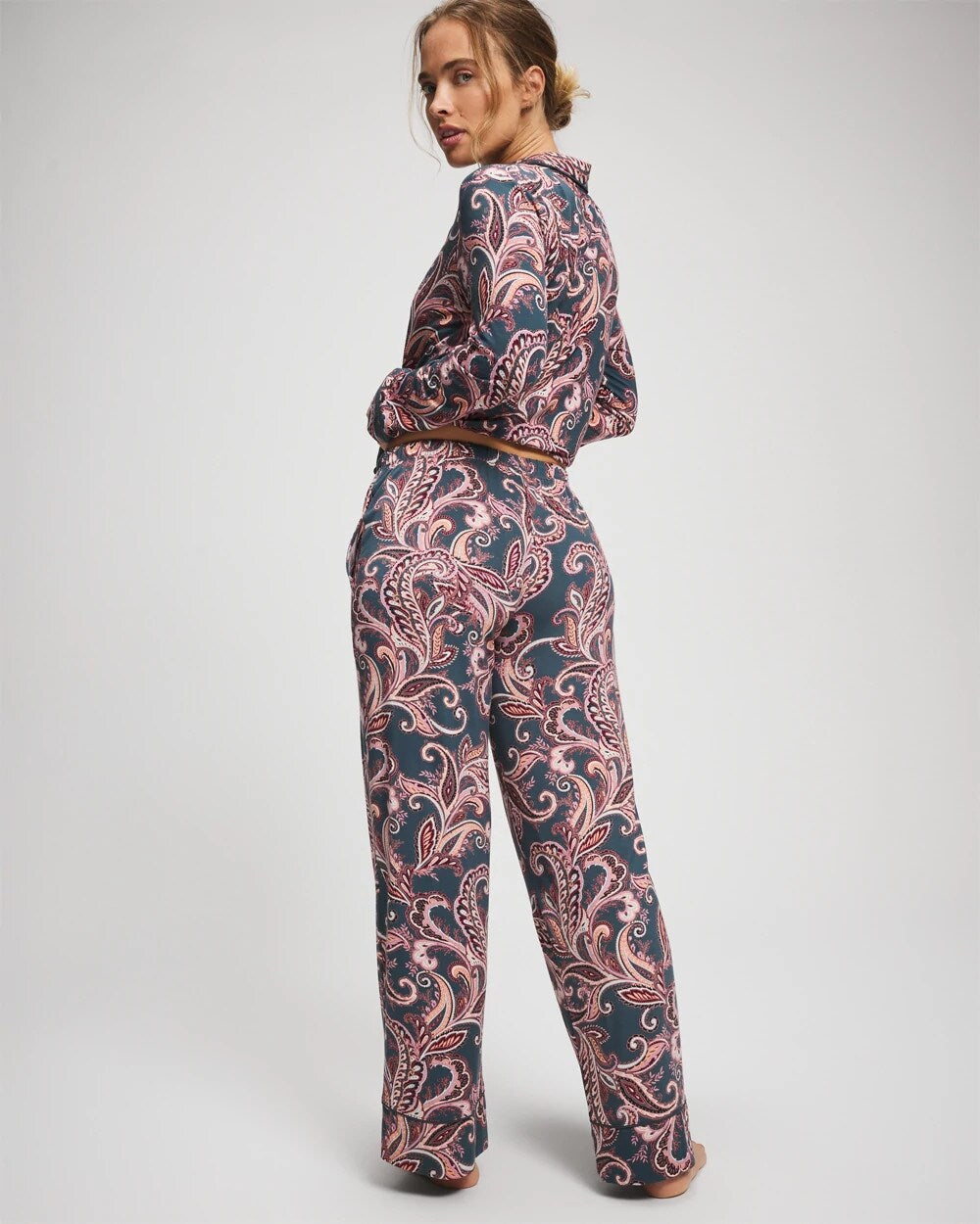 IMPERIAL PAISLEY MD PET - Printed Pajama Pant | Soma