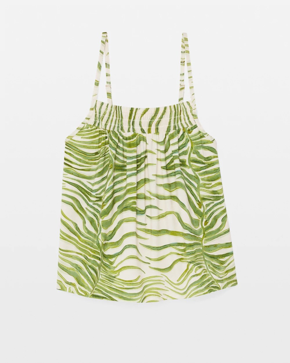 INTO THE GROOVE WHITE SMK - Smocked Pajama Cami | Soma