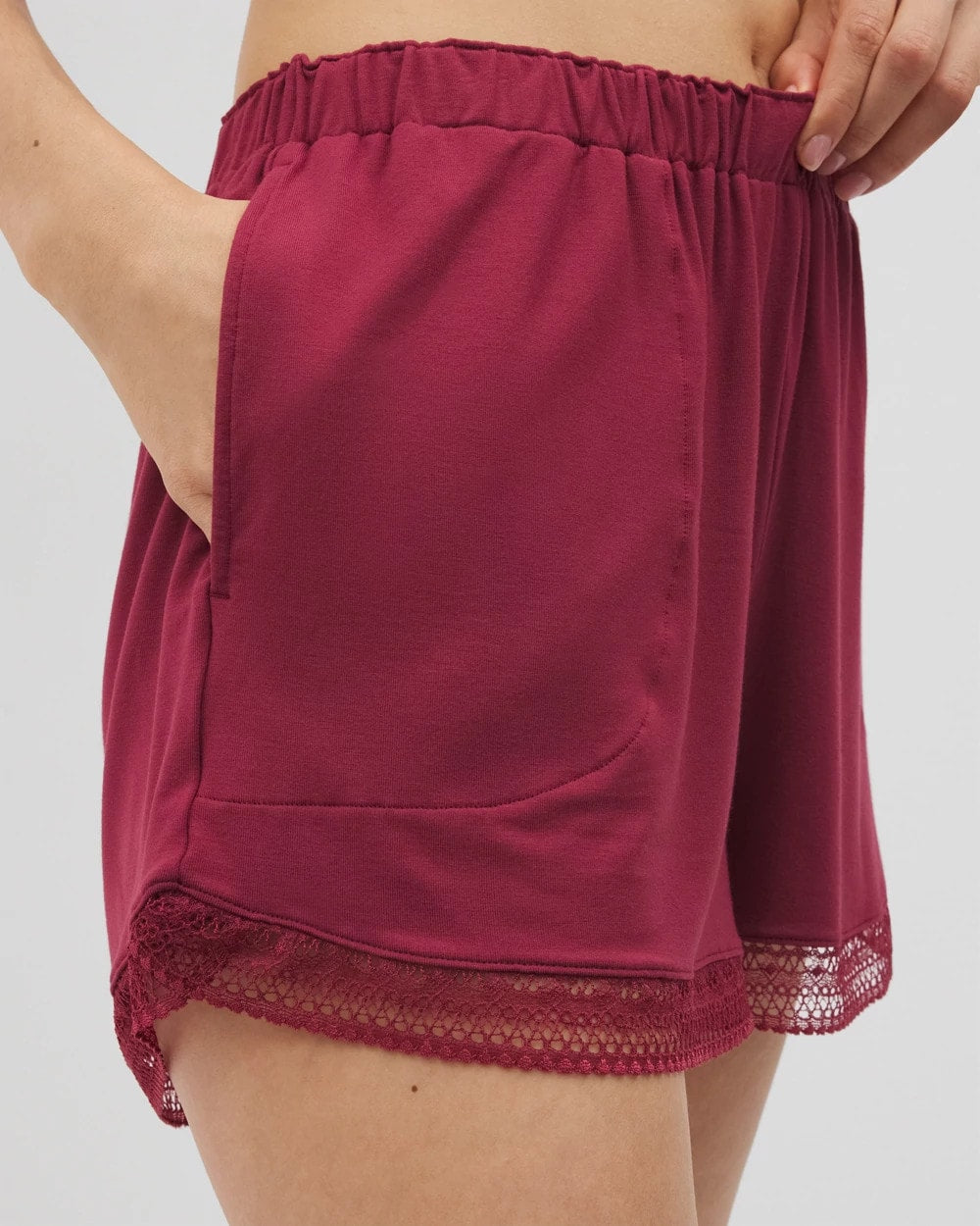 GARNET - Geo Lace Pajama Short | Soma