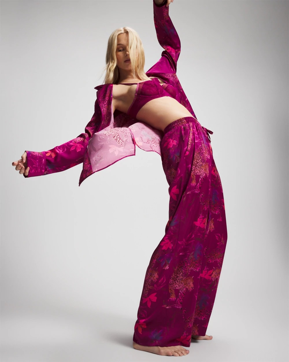 WILD WONDERS MAGENTA - Pajama Pants | Soma