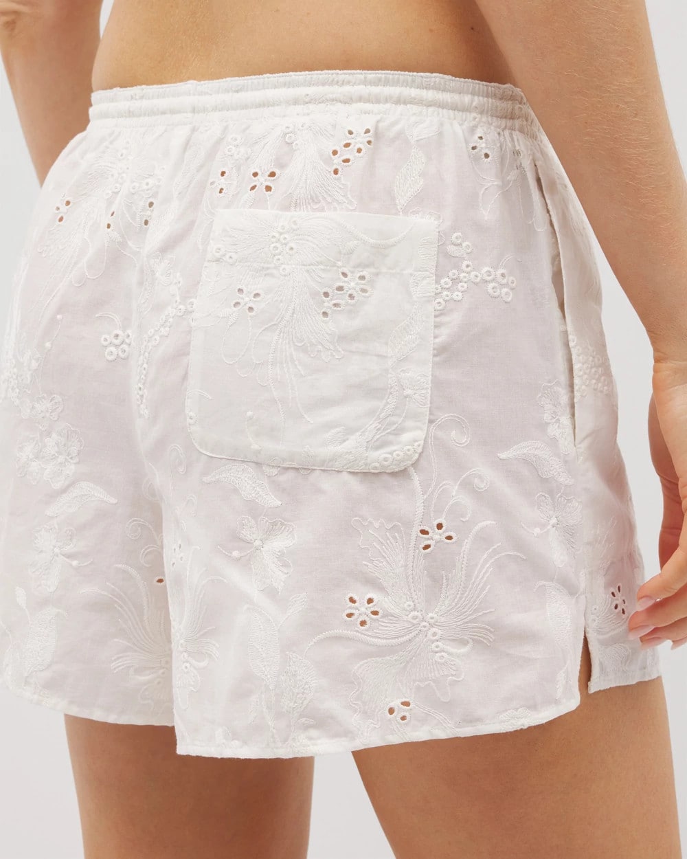 COCONUT - Cotton Eyelet Pajama Short | Soma