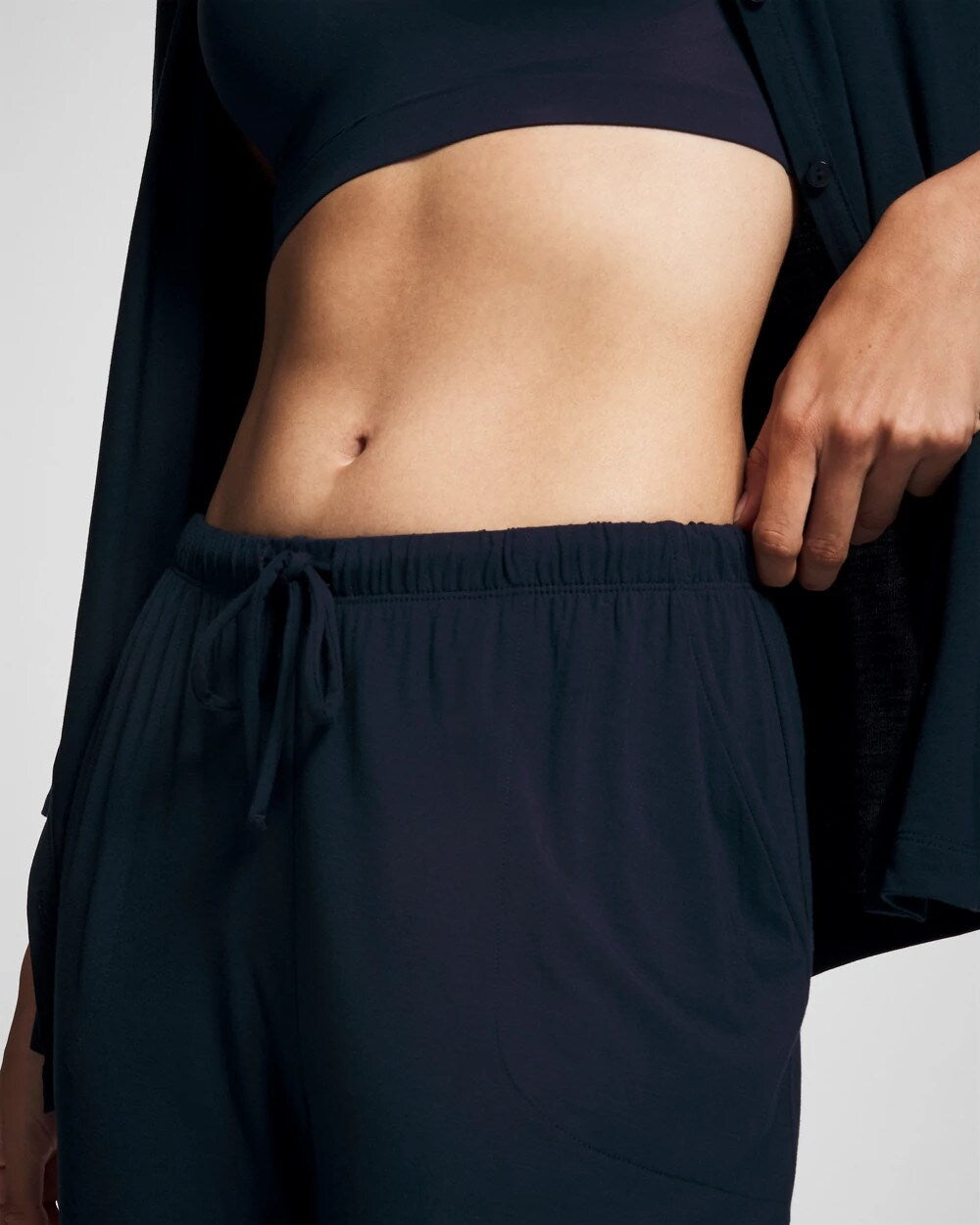 NIGHTFALL NAVY - Ankle Pajama Pant | Soma